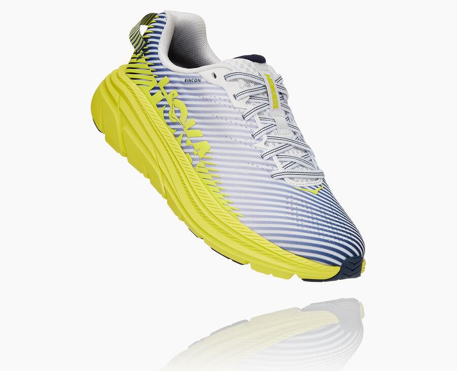 Hoka One One Tenisky Damske Biele/Modre - Rincon 2 - 54076-JPQV